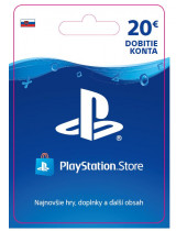 PlayStation Network Karta 20€ pre Slovenský PSN účet (digitálny produkt) 