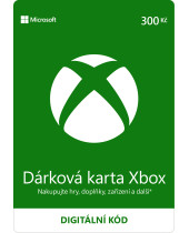 XBOX - Dárková karta Xbox 300 Kč (digitálny produkt)