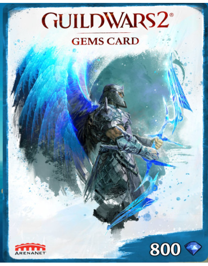 ESD Guild Wars 2 800 Gem Card obrázok 1